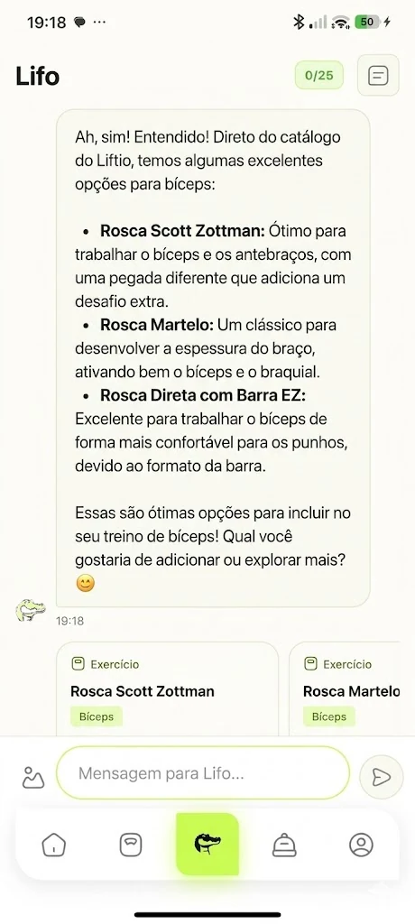 Conversa com o Lifo no tema claro